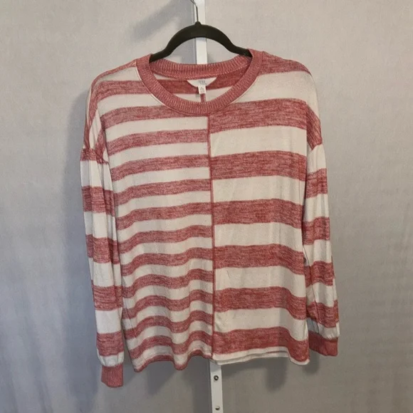 Time & Tru Hacci Knit Pullover Oversized Small - Picture 6 of 14